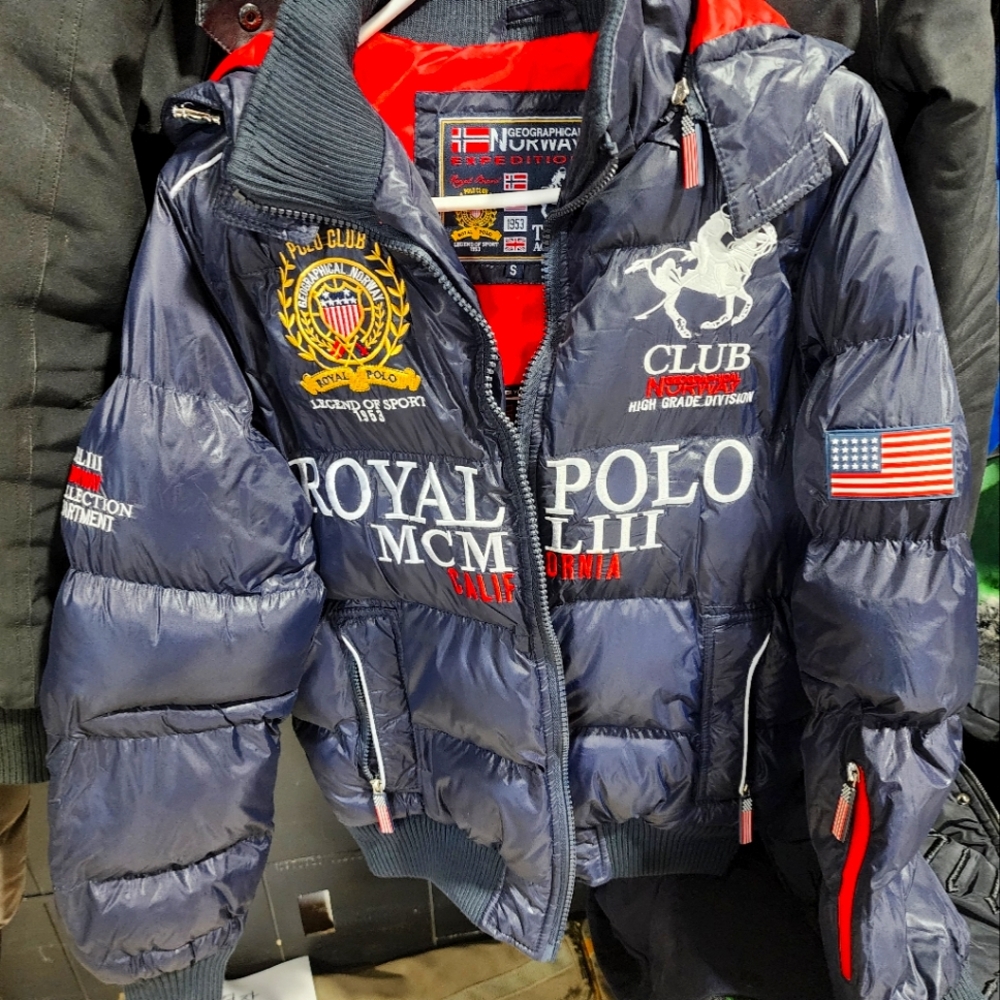 Royal Polo Navy Puffer Jacket